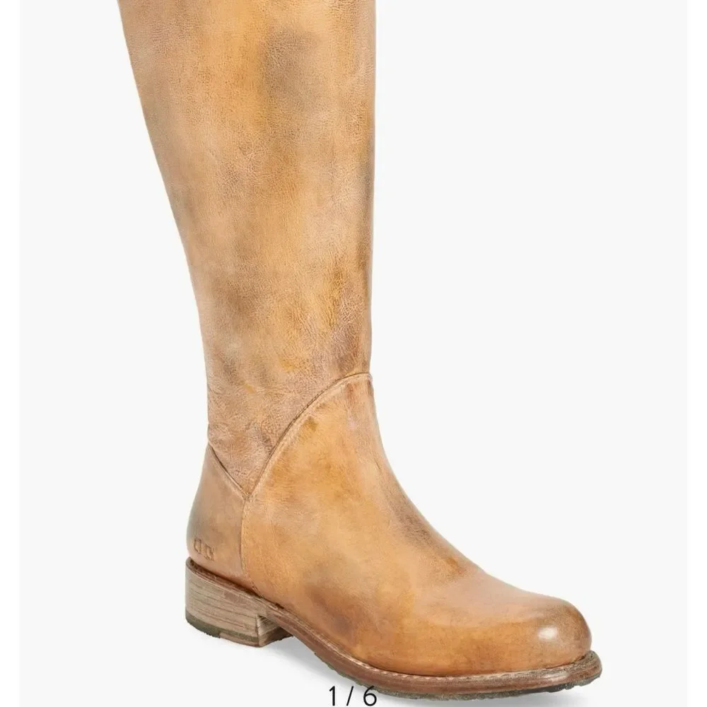 Bed Stu Manchester Tan Rustic Boots